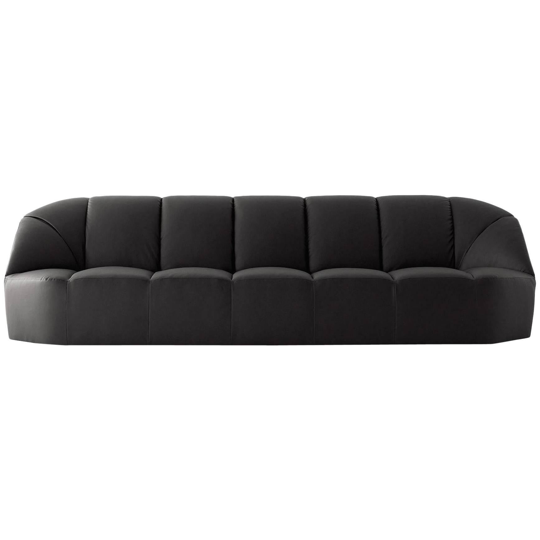 Gallotti and Radice Cloud Sofa by Massimo Castagna in Fabric or Leather For Sale