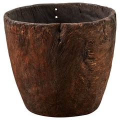 Native American Burl Wood Bowl