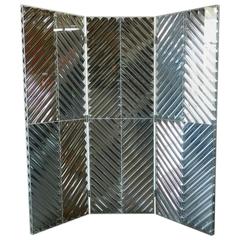 Mylar and Lucite Folding Screen 8