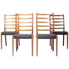 Teak Dining Chairs by Svegards Markaryd