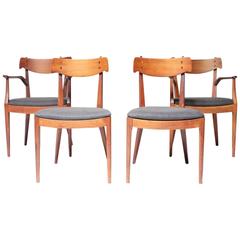 Kipp Stewart Walnut Dining Chairs
