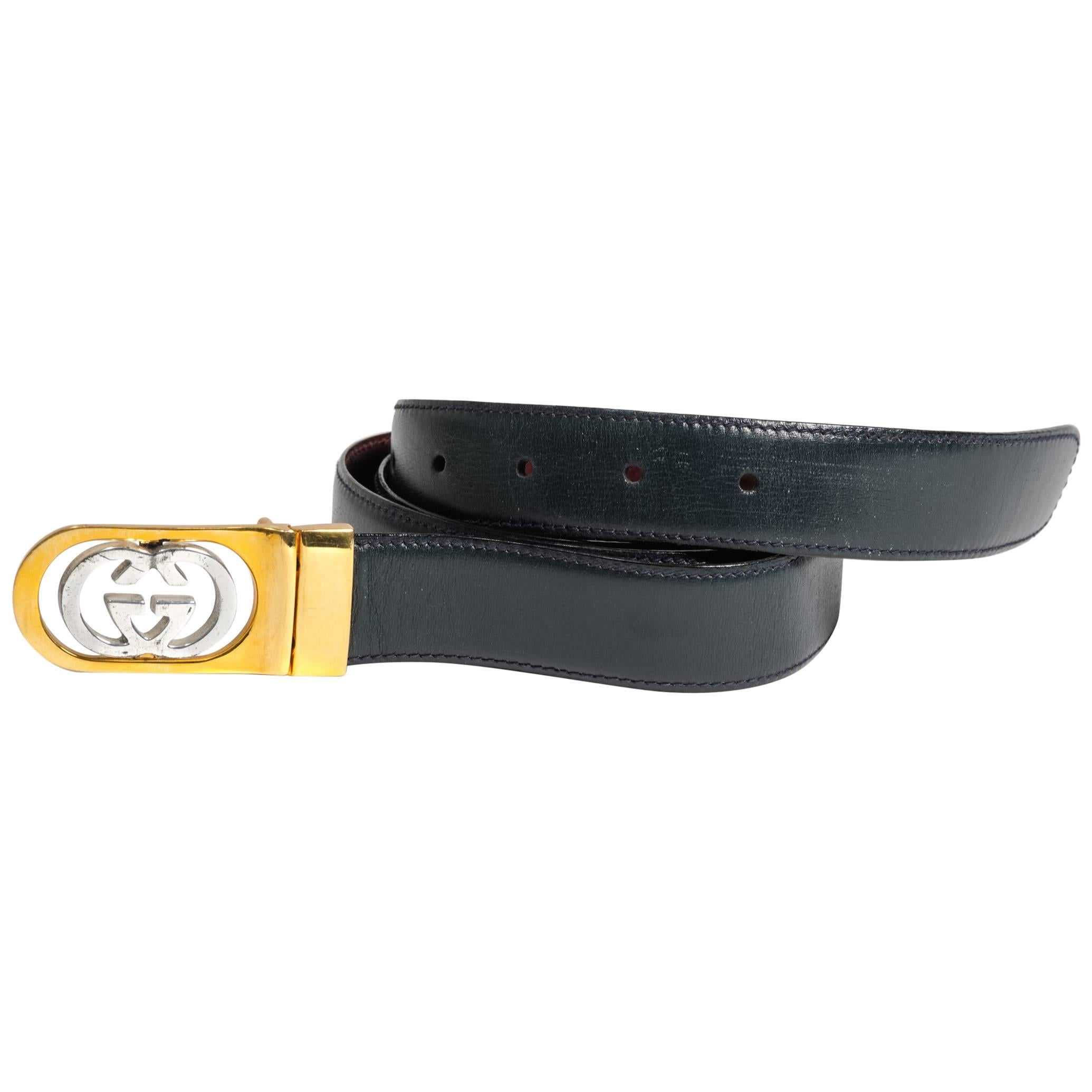mens gucci belt used