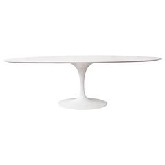 Vintage Knoll Saarinen Oval Dining Conference Table