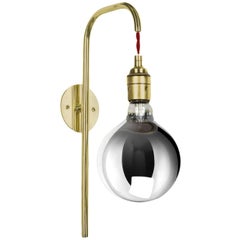 Big Bulb Wall Light in Brass 8