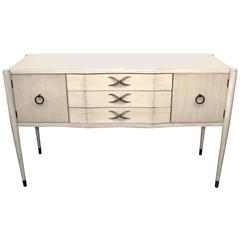 Paul Frankl for Brown Saltman Credenza in a White Wash Finish 6