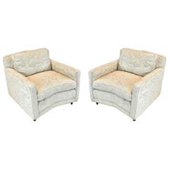Pair of Mid-Century Modern Billy Haines Style Club Chairs 10