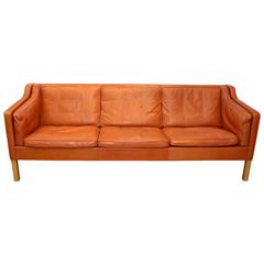 Børge Mogensen for Fredericia Furniture Three-Seat Sofa Model 2213