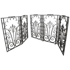 Set of Early 20th Century French Iron Gates 4