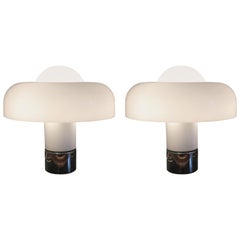 Pair of Brumbury Lamps by Luigi Massoni for Harvey Guzzini, Italy, circa 1970