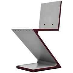 Gerrit Rietveld Zig Zag chair G.A.v.d. Groenekan, 1961 7