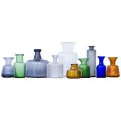 Collection of Ten Vases by Erik Hoglund