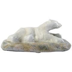 Large and Impressive Danish Private Collection, Polar Bear Sculpture