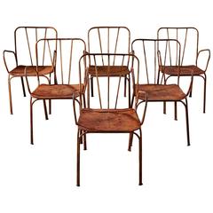 Ernest Race Style Garden Chairs