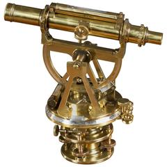 19th Century Brass Theodolite by S.P.Cohen, Glasgow