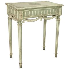 Small Louis XVI Paintwood Centre Table