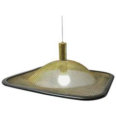 Italian Brass Pendant Lamp by Reggiani 5