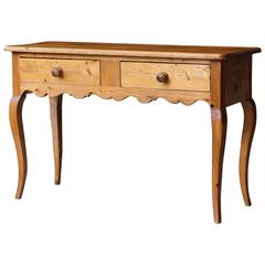 English Country Style Pine Console 2