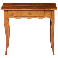 19th Century French Provincial Fruitwood Occasional Table