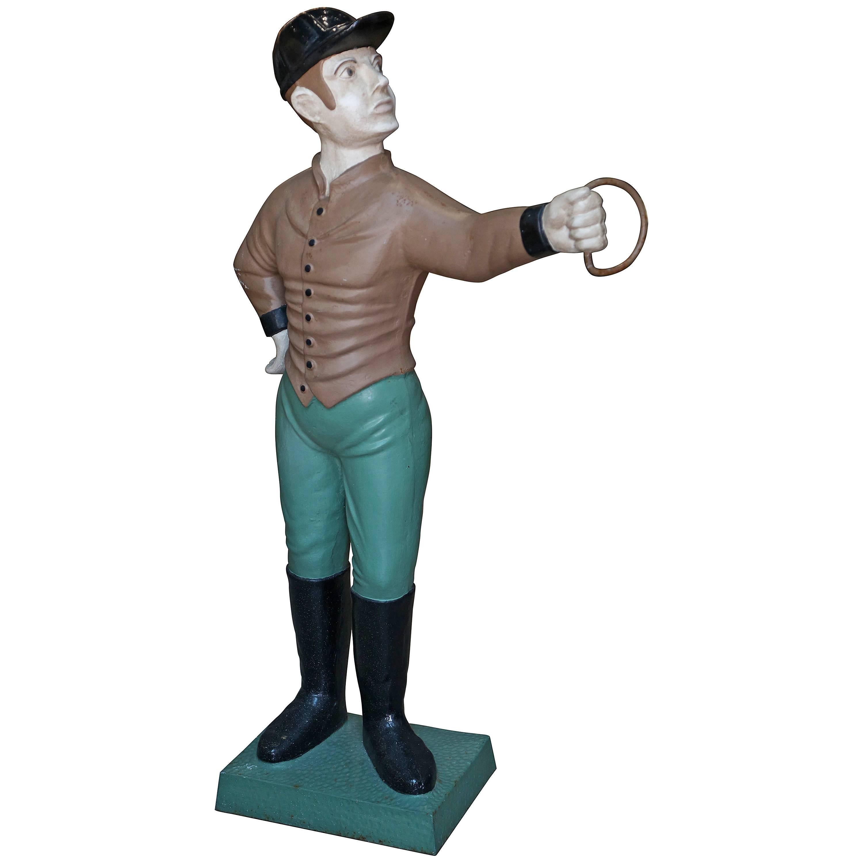 Cast Iron Jockey 4 For Sale on 1stDibs cast iron lawn jockey, lawn