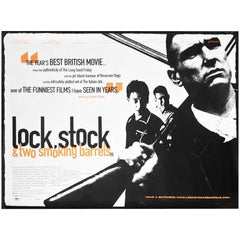 Vintage "Lock, Stock And Two Smoking Barrels" Film Poster, 1998