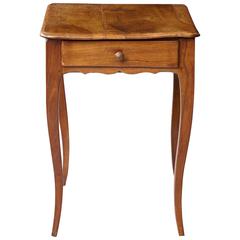 Petite Early 19th Century French Provincial Walnut Occasional Table 1