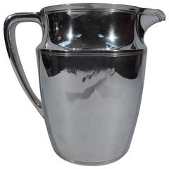 Tiffany Modern Sterling Silver Water Pitcher 4