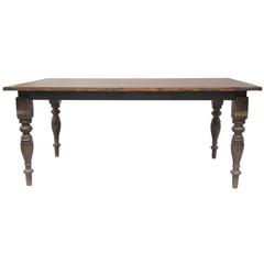 Belgian Wide Plank Farm Table 9