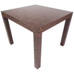 Edward Wormley Style Parsons Side Table