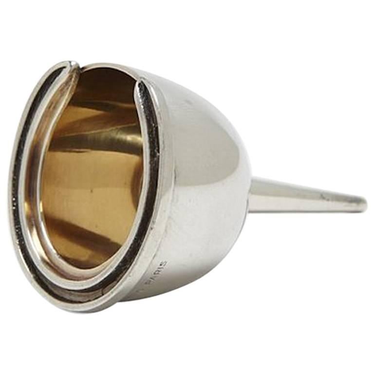 Hermès Horseshoe Flask Funnel For Sale
