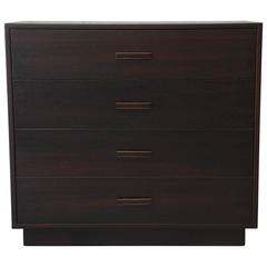 Harvey Probber Mid-Century Modern Dark Mahogany Gentleman's Chest 11