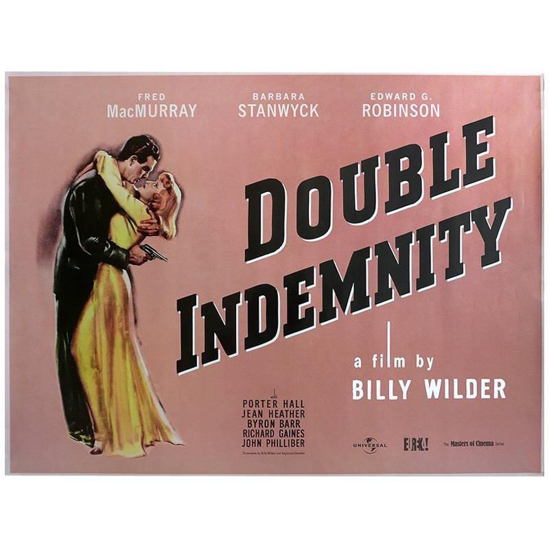 "Double Indemnity" Film Poster, 2012 For Sale