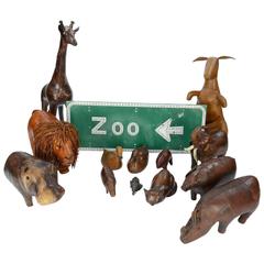 14-Piece Zoo by Dimitri Omersa for Abercrombie & Fitch