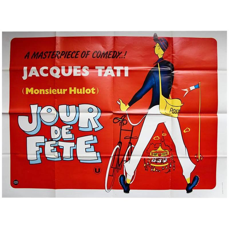 "Jour De Fete" Film Poster, 1970 For Sale