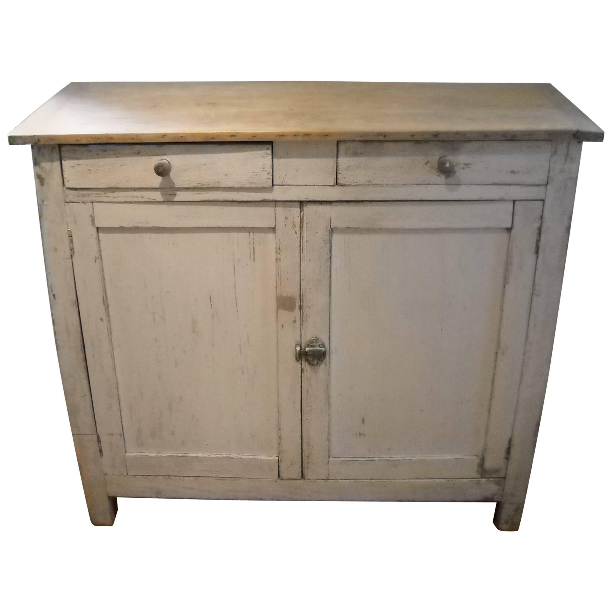 Two-Door Soft Ivory French Buffet