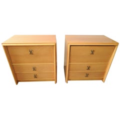 Pair of Nightstands or Side Tables by Paul Frankl