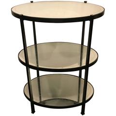 Jonathan Charles Three-Tier Eqlomise Side Table Standing Bar 4