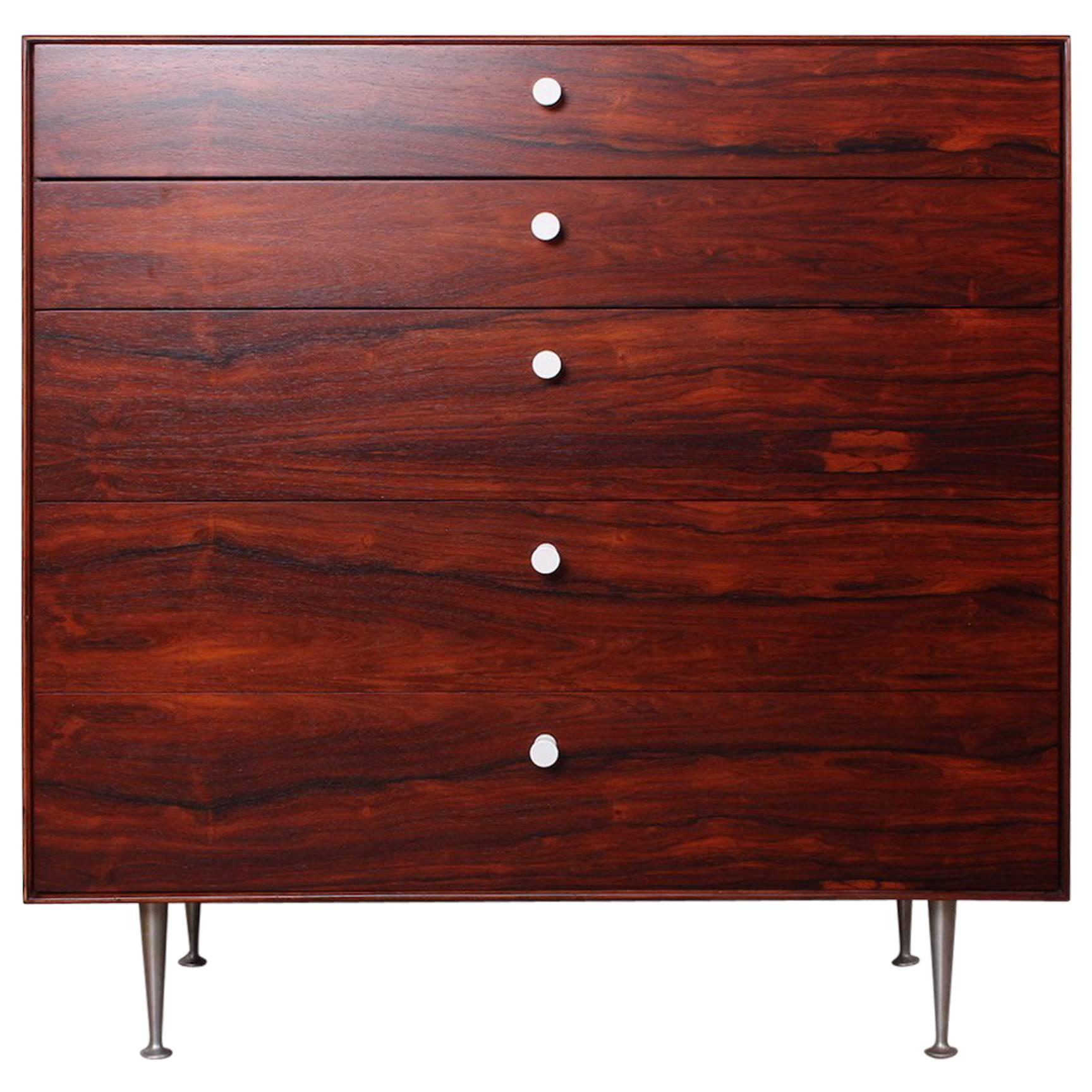Rosewood Thin Edge Dresser by George Nelson