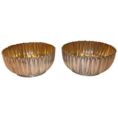 Art Deco German Pair of Silver Bowls Koch and Bergfeld