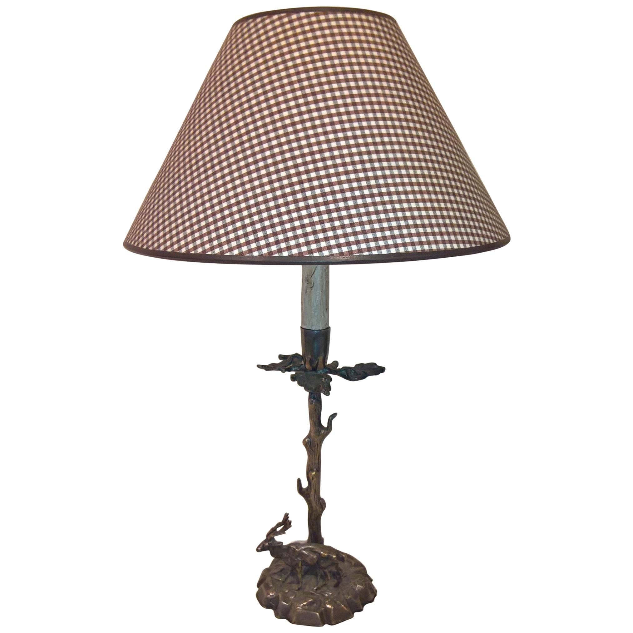 French Provincial Metal Table Lamp, French Provincial Table Lamps
