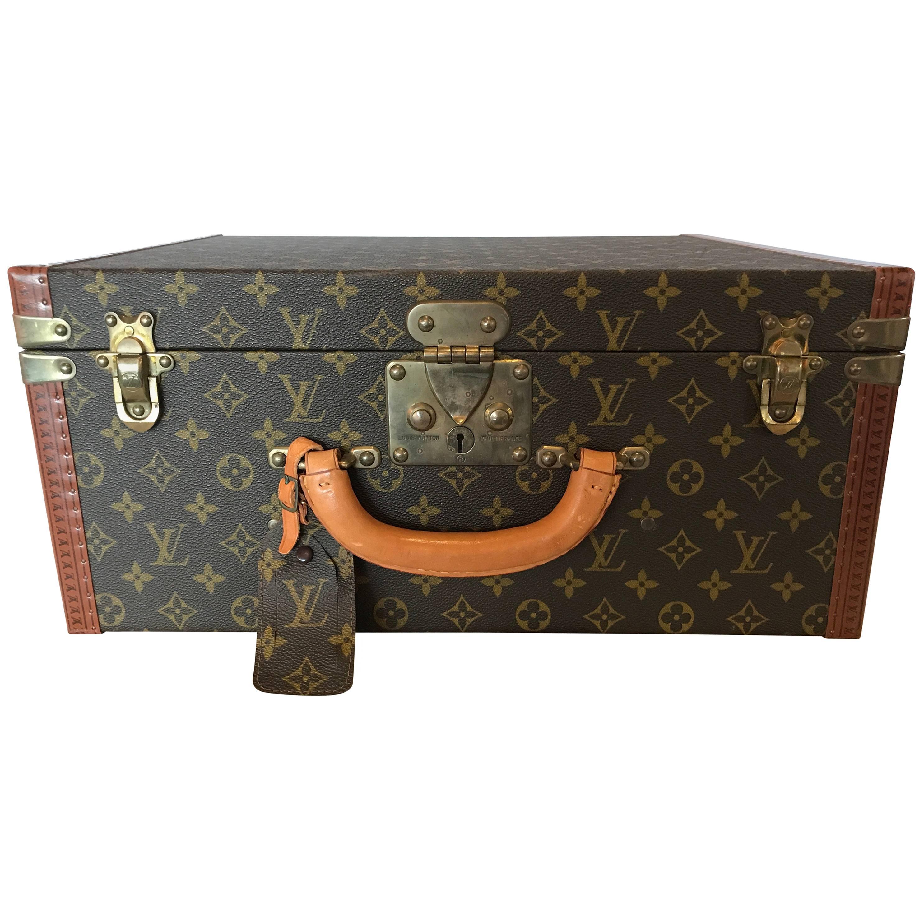 Louis Vuitton Monogram Hard Sided Suitcase. No. 912291