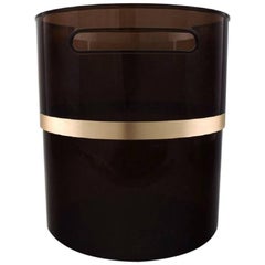 Bo Armstrong for Silver Line, Recycle Bin in Acrylic, Swedish Design, 1980s