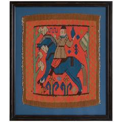Vintage Woven Wall Hanging 9