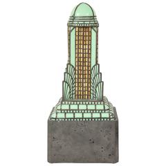 Sculpture lumineuse du Chrysler Building par Adam Kurtzman
