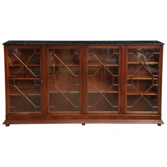 English Mahogany Bookcase