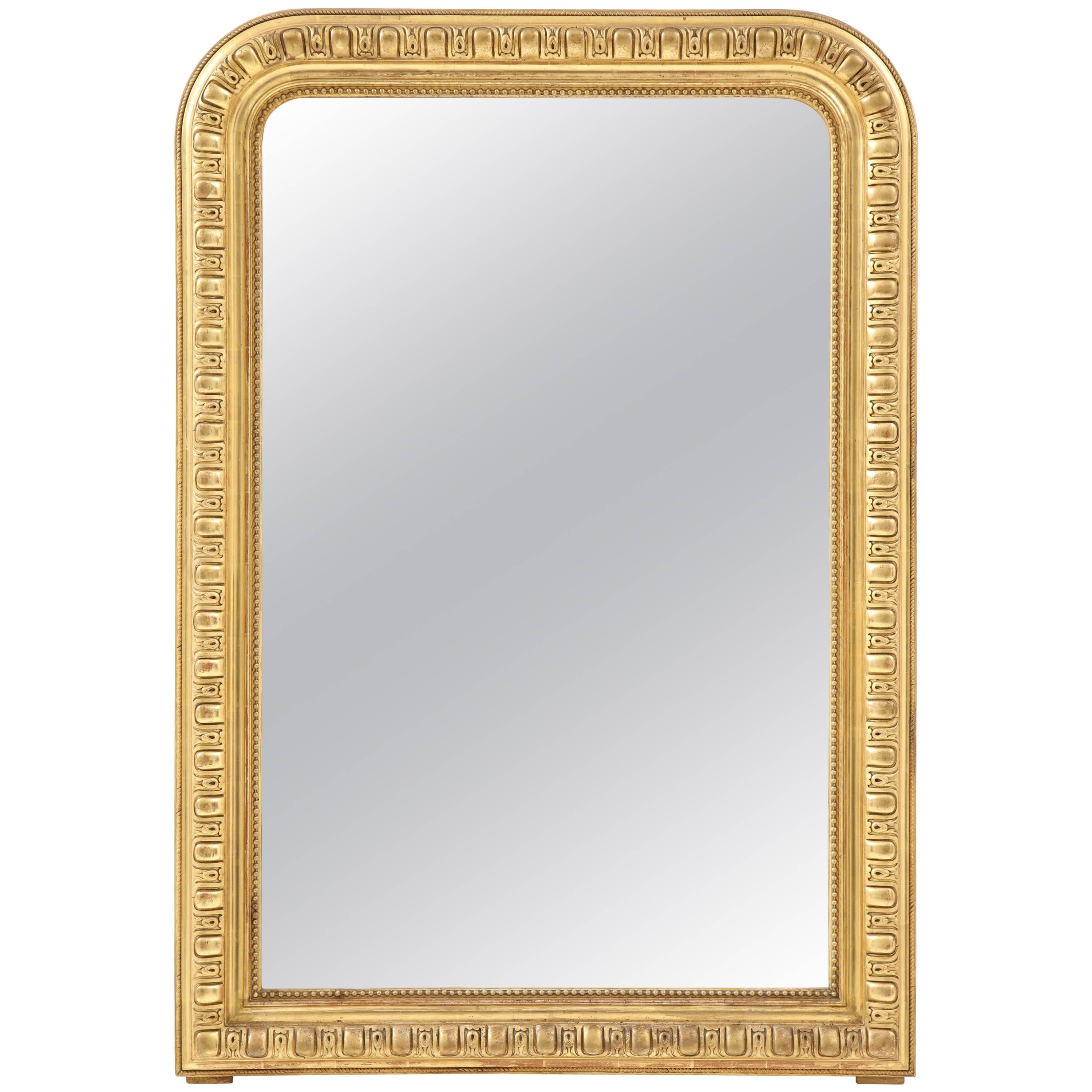 Giltwood Louis Philippe Mirror