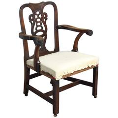 George II Mahogany Armchair 12