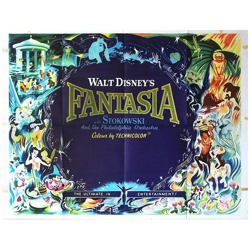 "Fantasia" Film Poster, 1960 For Sale