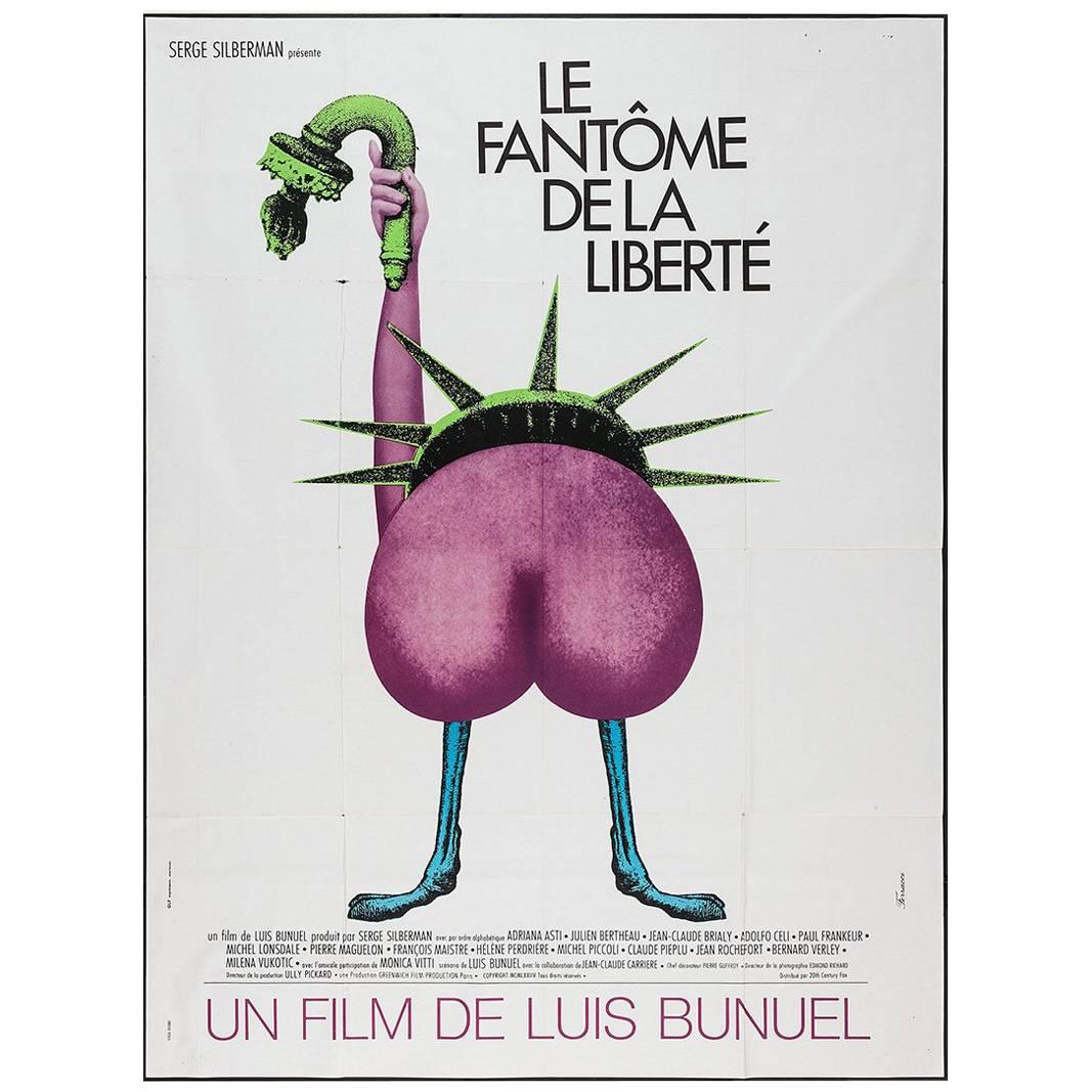 "Le Fantôme De La Liberté" Film Poster, 1974 For Sale