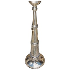 Antique American Cast Brass Yachtsman's Spearing Trumpet, Circa 1850