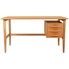 Vintage Danish Oak Desk